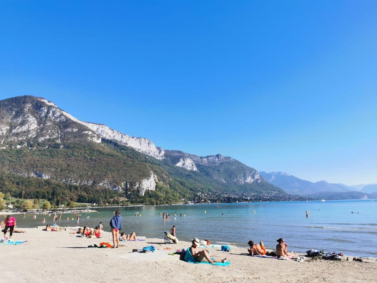 אנסי Charmant Appartement A 1 Minute Du Lac מראה חיצוני תמונה