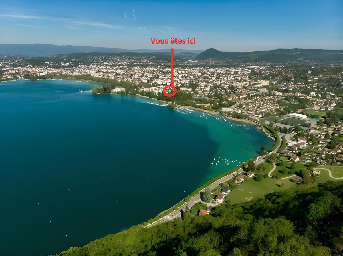 אנסי Charmant Appartement A 1 Minute Du Lac מראה חיצוני תמונה